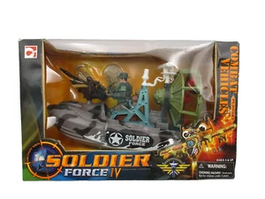 Soldier Force IV Always Heros Combat Vehicles NOS Soldier in Air Boat - Picture 1 of 6