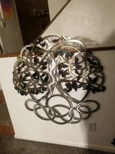 Large Tree Of Life Metal Wall Art Home gifts wall Decor Modern Handmade Art deco - Picture 1 of 4