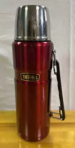 Thermoskanne Stainless King Thermoskanne 40 OZ / 1,2 L Flasche in Cranberry Rot Vakuum GC - Bild 1 von 20