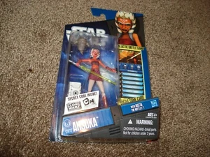STAR WARS The Clone Wars 2009 "AHSOKA CW17" BATTLE GAME CARD-CODICE SEGRETO ALL'INTERNO - Foto 1 di 7