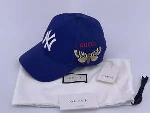 Neu Luxury Original GUCCI Cap Baseball Damen/Herren Men´s -538565 Gr-57-61cm-bl - Bild 1 von 12