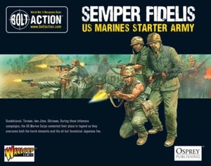 Bolt Action Starter Army US Marines 28mm Warlord Games WWII Semper Fidelis USMC - Bild 1 von 6
