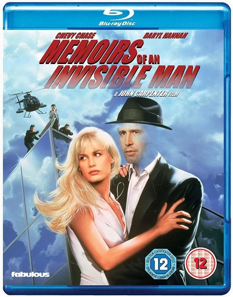 Memoirs Of An Invisible Man - Blu Ray - OOP - John Carpenter - Image 1 of 1