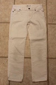 Vineyard Vines Girls Size 8 White Corduroy Pants  - Picture 1 of 4