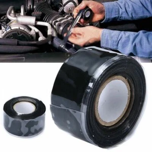 3 meters Rubber Self Fusing Tape Repair Bonding Rescue Wire Hose Waterproof - Picture 1 of 5