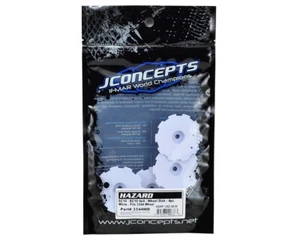 Plato de rueda de peligro JConcepts (blanco) (4) (SC5M) JCO3344WD - Imagen 1 de 1