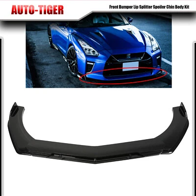 For Mazda 2 3 5 6 CX-3 CX5 Front Bumper Lip Splitter Spoiler Chin Body Kit — 第 1/4 张图片