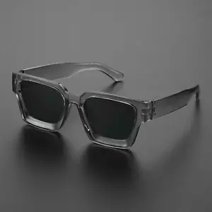 Occhiali da sole di lusso retrò neri Millionaire Shades 2025 per uomo designer famosi Br - Foto 1 di 15