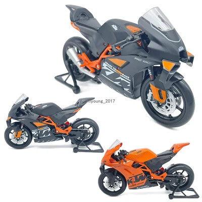 1:12 KTM RC 8C 2024 Motorrad Modell Spielzeug fur Männer Kind Junge Sammlung - Bild 1 von 4