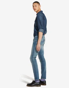 PANTALONE PANTALONI JEANS UOMO WRANGLER W14XMK88E BRYSON 88E CROSS GRAIN PE 2019 - Picture 1 of 4