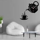DIY Acrylic Mirror Wall Clock 3D 3D Decorative Clock  Home Decor