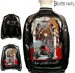 DEATH NOTE Misa Amane Jacket Embroidery Reversible Sukajan XL Unisex Cosplay - Picture 1 of 12