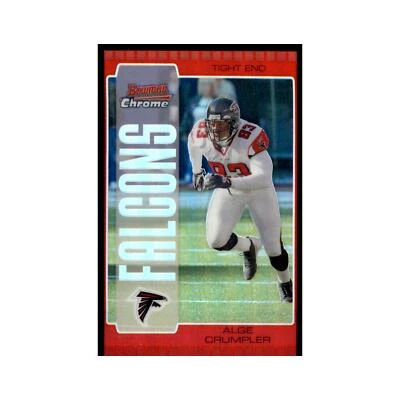 2005 Bowman Chrome Refractor Alge Crumpler Football Cards #65 - Image 1 of 3