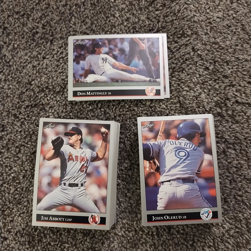 1992 Leaf Series 1 Singles - You Pick Complete Your Set! #1-264 Save 40% on 4+ - Image 1 of 1