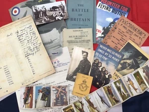 1940s ‘RAF at WAR’ WW2 Nostalgic Wartime Memorabilia Replica Pack - Picture 1 of 5