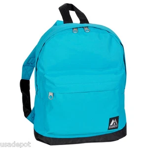 Everest Junior Backpack By Bagiva - Turquoise/Black - Picture 1 of 1