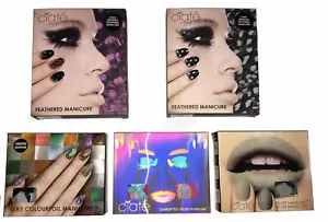Ciate Nail Polish / Vanish Manicure Set | Velvet Feathered Neon Colour-foil | - Picture 1 of 8
