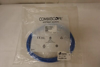 Commscope Systimax Solutions GS8E-LB-14FT - 14 Foot U/UTP Patch Cord - Blue - Image 1 of 4