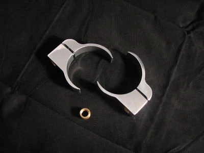 Supporto Fari Per Forcelle Ø47mm Universale, Caferacer, Vintage - Immagine 1 di 2