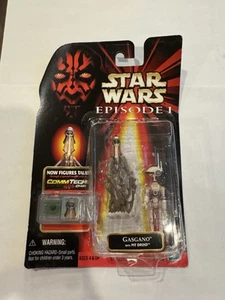 HASBRO Star Wars Episodio I COMMTECH CHIP Gasgano con droide Pit - Foto 1 di 2