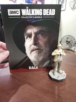 EAGLEMOSS The Walking Dead Collector Model Dale Pre-owned NO BOX w/book - Image 1 of 4