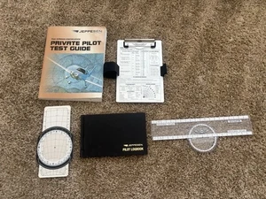 Jeppesen Kit E6B Flight Computer, Plotter, Logbook, Kneeboard, Test Guide (2019) - Picture 1 of 6