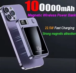 Power Bank magnetico wireless da 100000 mAh con ricarica ultraveloce da 22,5 W - Zdjęcie 1 z 6