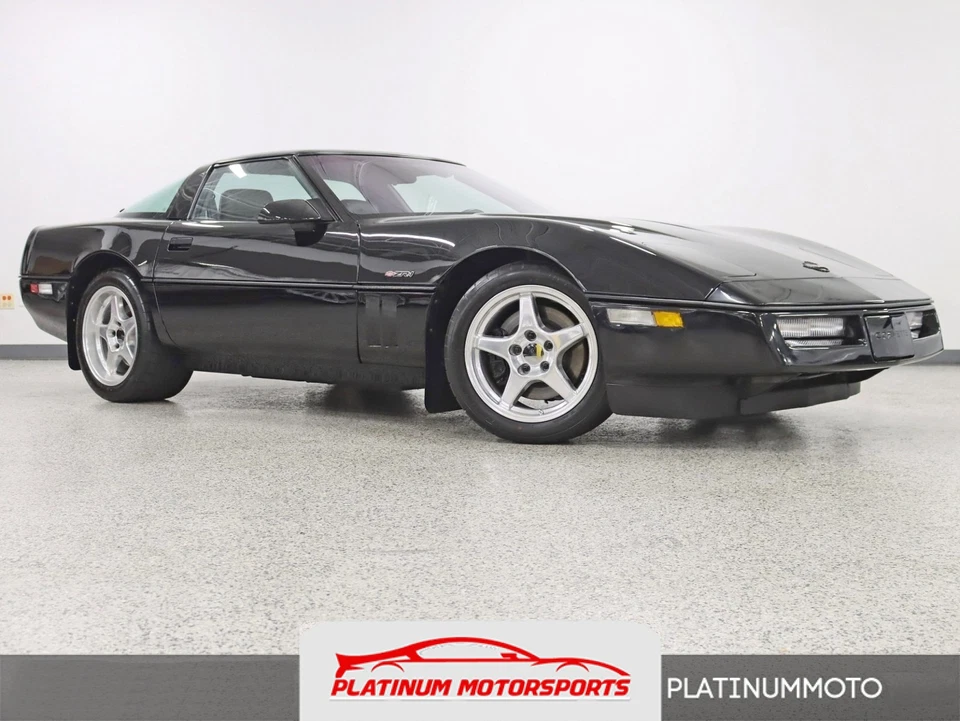 Chevrolet Corvette 1990 Wow Time Capsule 11 k millas originales pegatina de ventana Foto 1 de 4