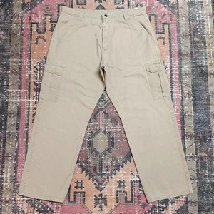 36x30 WRANGLER Cargohose Herren Beige Baumwollhose Regular Straight Leg 36R - Bild 1 von 12