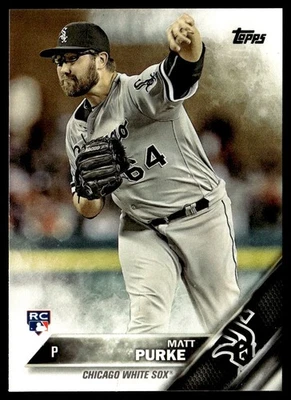 2016 Topps Update Matt Purke Rookie Chicago White Sox #US103 - Image 1 of 2