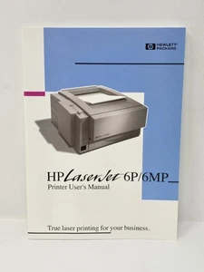 VTG 1997 Hewlett-Packard HP LaserJet 6P/6MP Printer User's Manual, 1st Ed., VGC - Picture 1 of 7