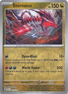 Eternatus Rare Reverse Holo SV08: Surging Sparks 141/191 NM - Bild 1 von 2