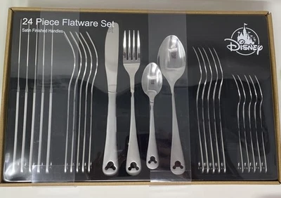 Disney 24 Piece Mickey Flatware Silverware Set - Image 1 of 2