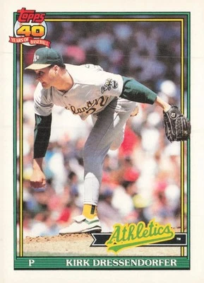 1991 Topps Traded #35T Kirk Dressendorfer - Image 1 of 2