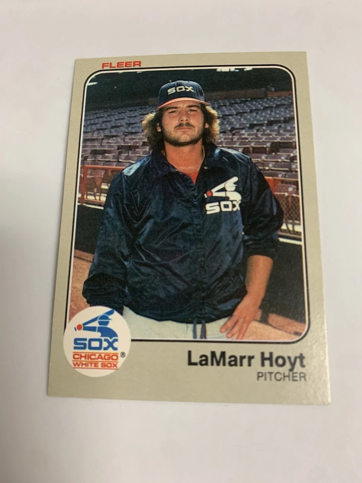 1983 Fleer Chicago White Sox LaMarr Hoyt - Image 1 of 1