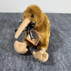 Kiwi and Friends New Zealand Kiwi Bird Plush Soft Toy With Tags 5 1/2 Inches Tal - Picture 1 of 9