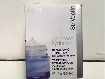 Strivectin Hyaluronic Tripeptide Gel-Cream For Eyes 0.5 fl oz 15 ml New In Box - Image 1 of 3