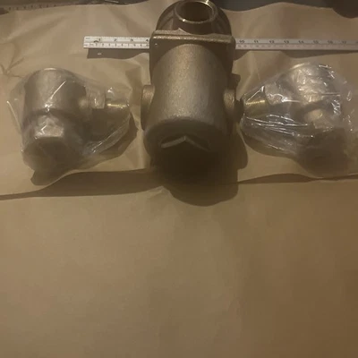 Powers 434-1000 Master Water Cold Hot Mixing Valve - 434 Rough Bronze Hydroguard - Image 1 of 4