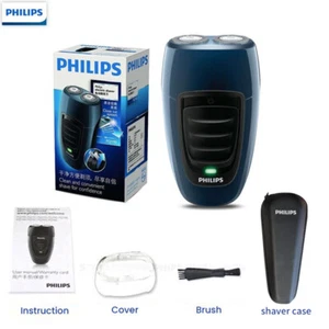 Electric Shaver Men Philips Pq190 Rechargeable Shaving Bag Cleaning Brush Travel - Picture 1 of 17