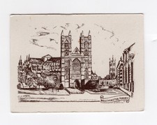 Moseley Confectionery Historical Buildings 1954. Westminster Abbey