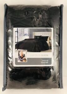 Candice Olson VENTURA LOOP BLACK Standard Sham Pillow Case - New In Package