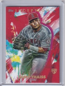 Matt Thaiss 2020 Topps Inception Rookie Red Parallel /75 RC #2 Angels	