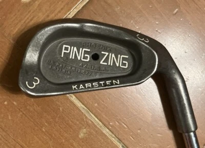 Ping Zing Black Dot Single 3 Iron~Ping KT - M Flex~Golf Pride Grip-Right Handed - Image 1 of 4