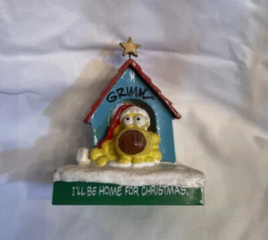 Vtg 1989 GRIMM in Doghouse Figurine I’LL BE HOME FOR CHRISTMAS” - Picture 1 of 8