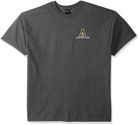 New World Graphics NCAA Appalachian State Mountaineers Flag Glory Short Sleev Cover