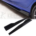 29'' Side Skirt Rocker Panel Splitter Winglet Wing For VW Golf MK5 MK6 MK7 GTI