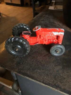 Vintage 1960s Die-Cast TOOTSIE TOY tractor Red - Image 1 of 4