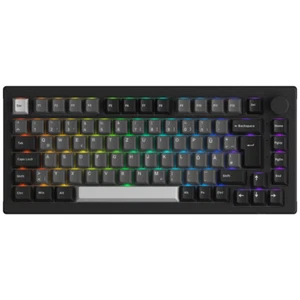 AKKO 5075B Plus S Black&Silver Gaming Tastatur - V3 Pro Cream Yellow - Bild 1 von 4