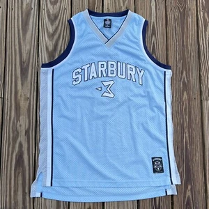 Stephon Marbury Starbury Basketball Jersey #3 NY Knicks Blue Mens Size Large - Picture 1 of 5