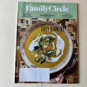Family Circle Magazin Oktober 2019 Stranger Things Halloween Easy Dinners - Bild 1 von 5